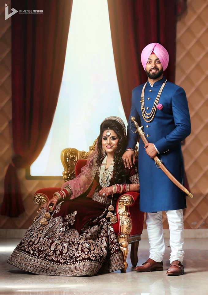 punjabi wedding dress for groom