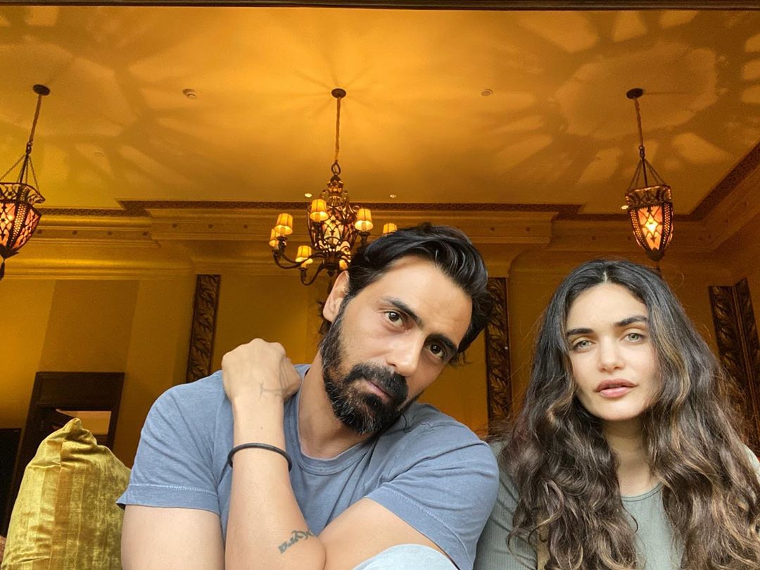 Arjun Rampal And His Girlfriend Gabriella Demetriades Twin In